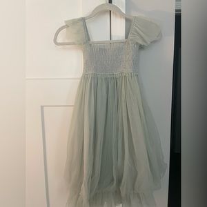 Indie Blue Juliet Tulle Dress (mint) girls size 10-12
